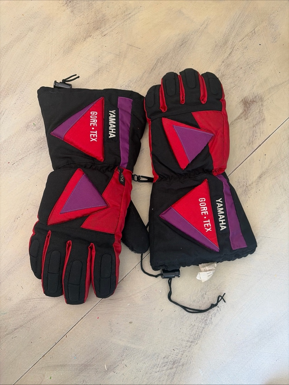 Yamaha Vintage Gloves with Gore Tex Size Small Genuine Yamaha Snowmobile